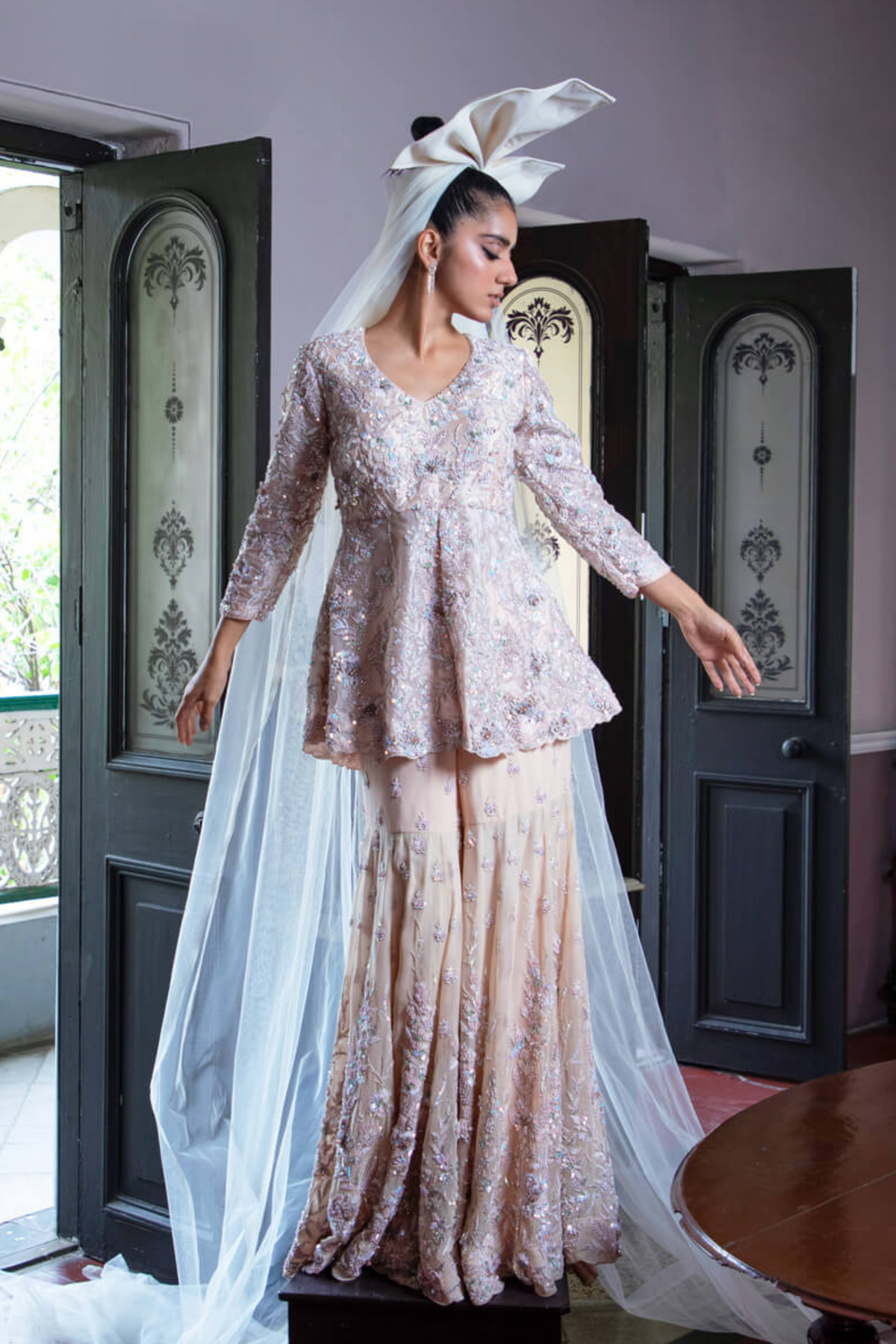 Starry Serenade Bridal Sharara