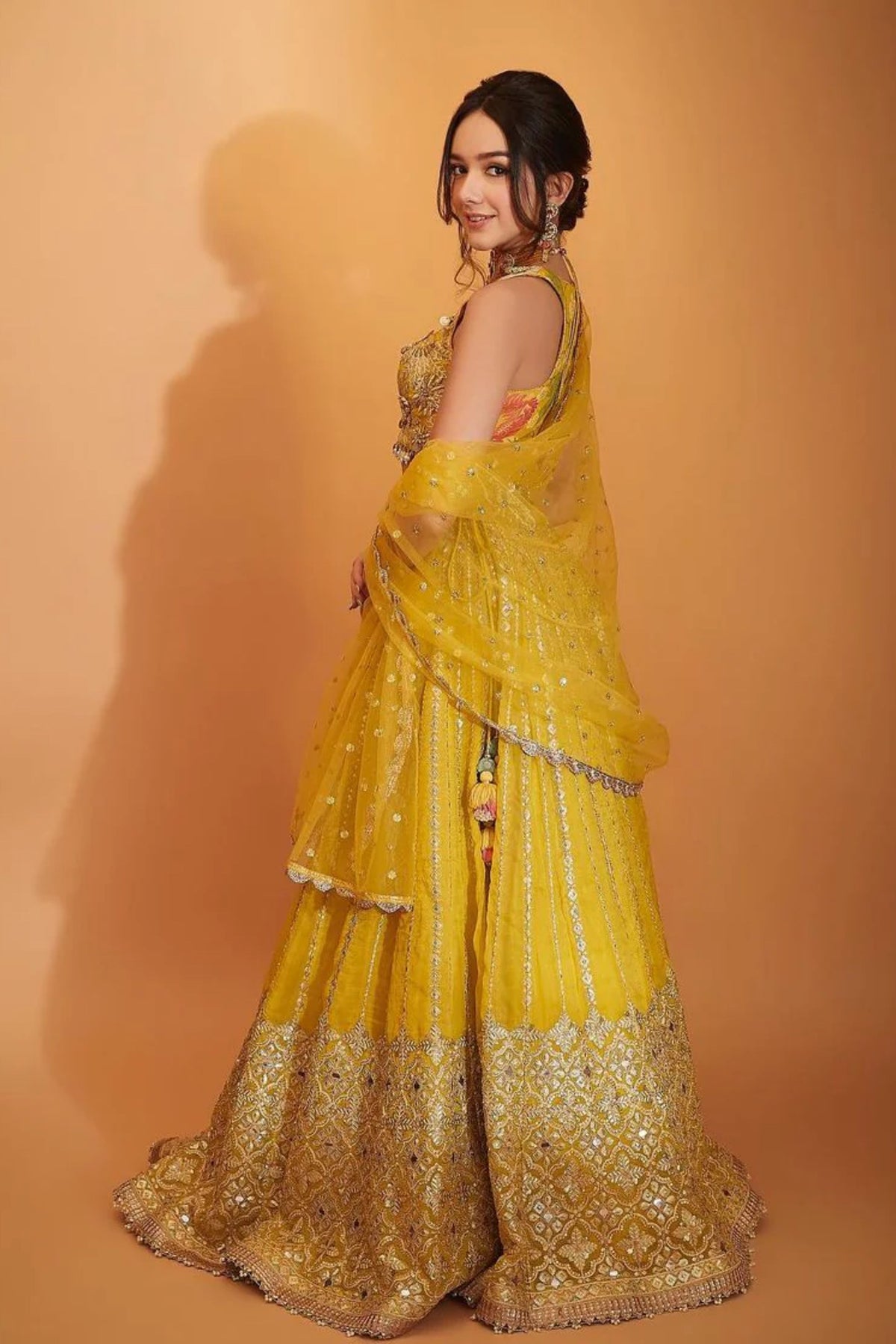 Ishika Yellow Lehenga Set