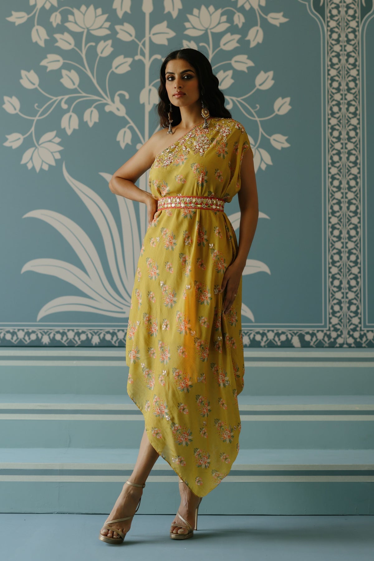 Mustard Zoya Dress