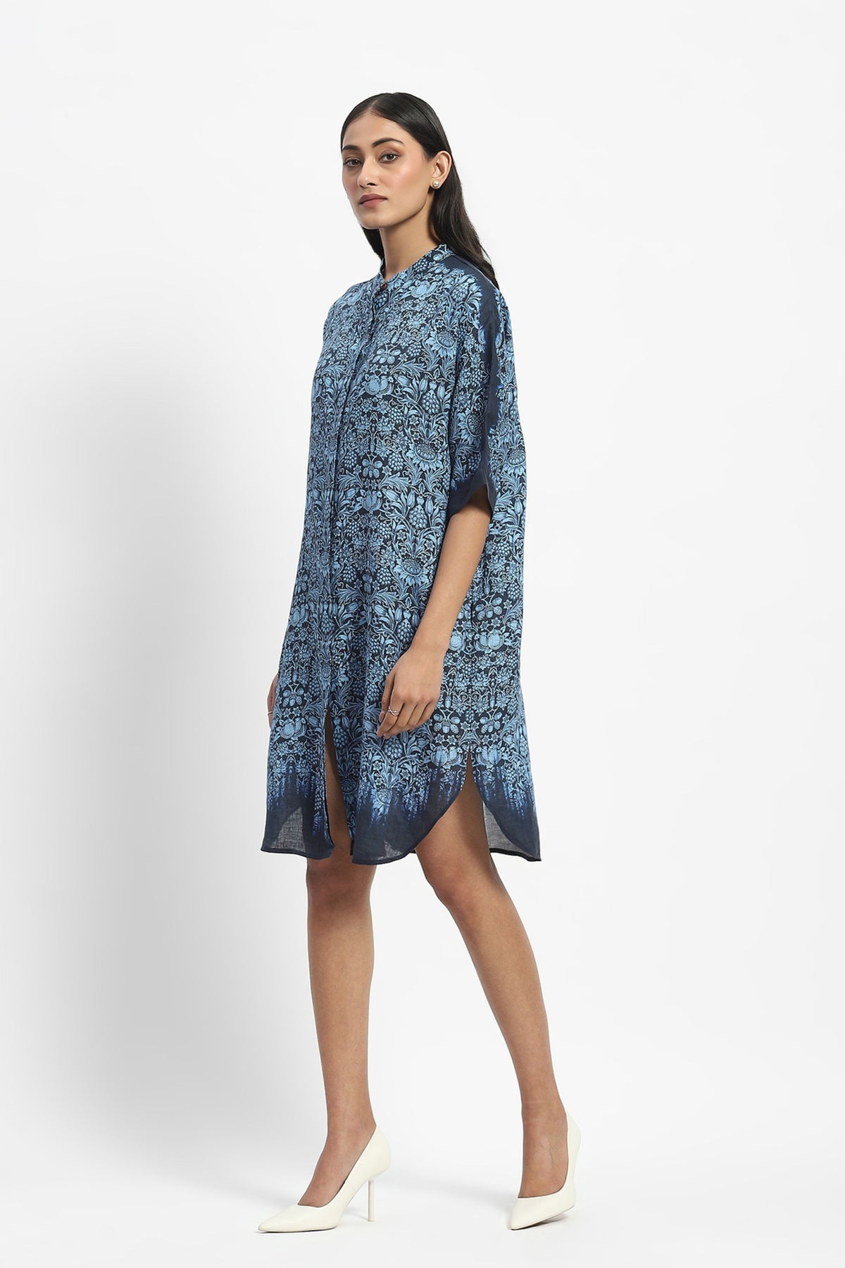 Blue Indigo Kaftan