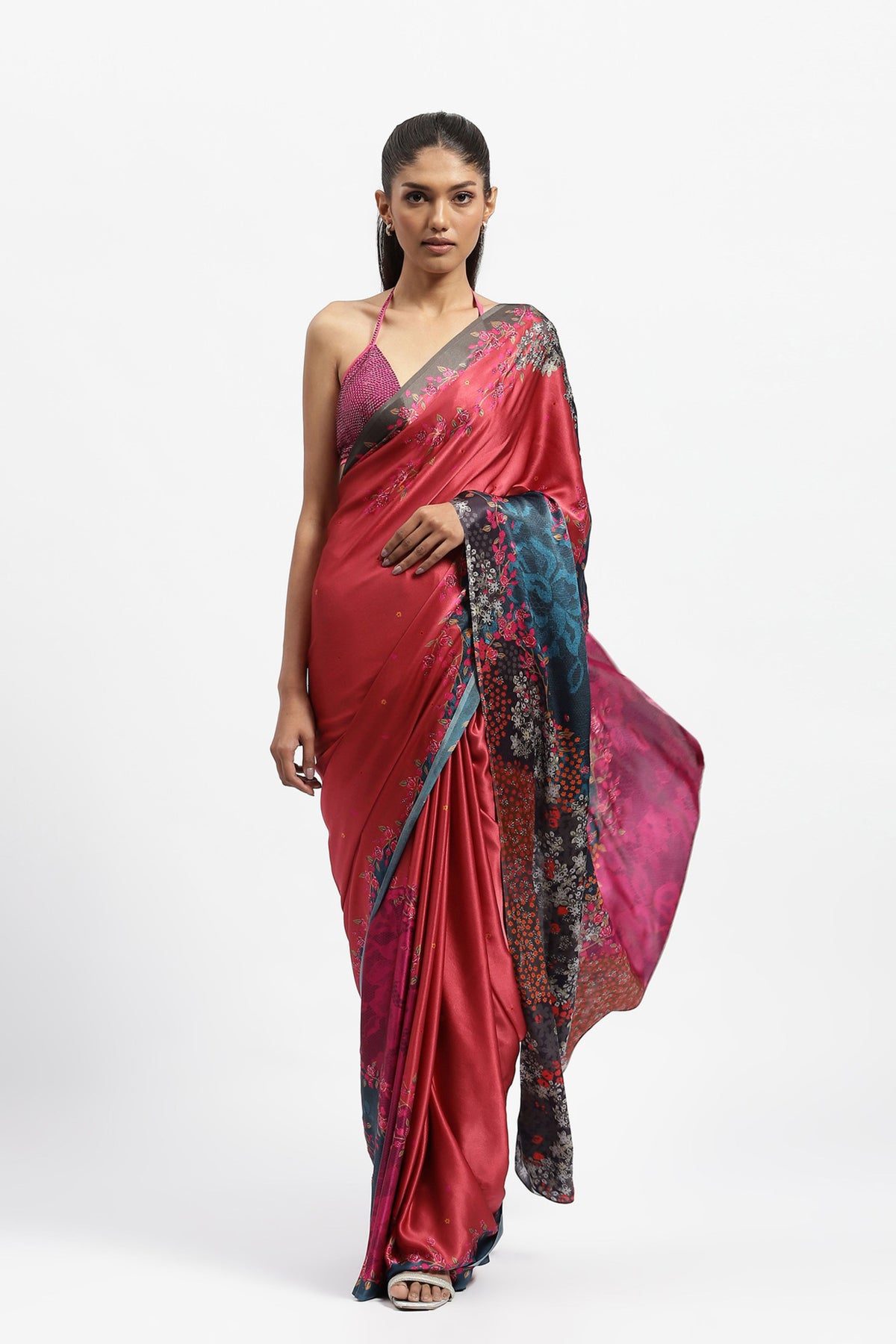 Dahlia Dreams Embellished Saree