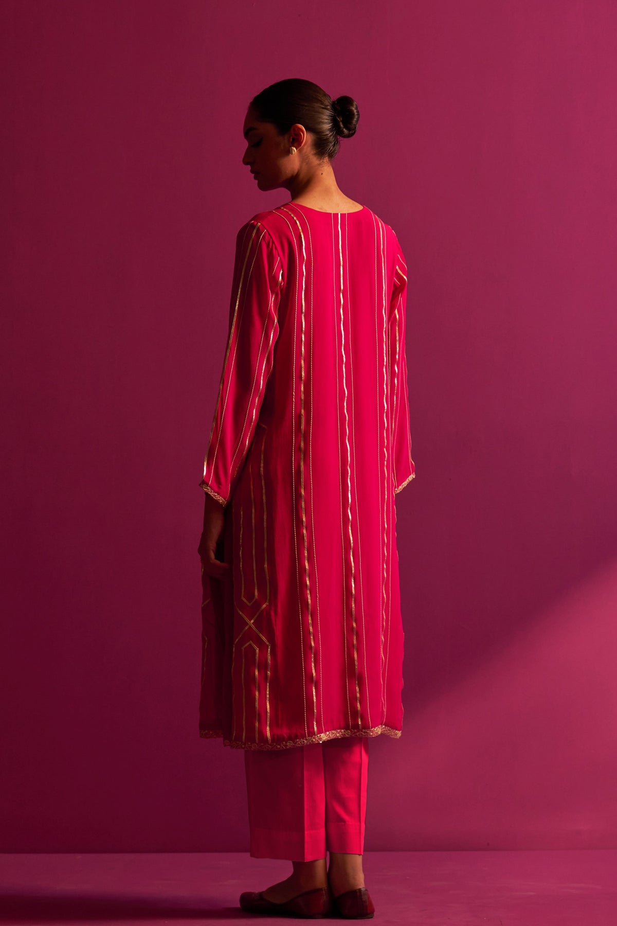 Fuchsia Mahira Kurta Set