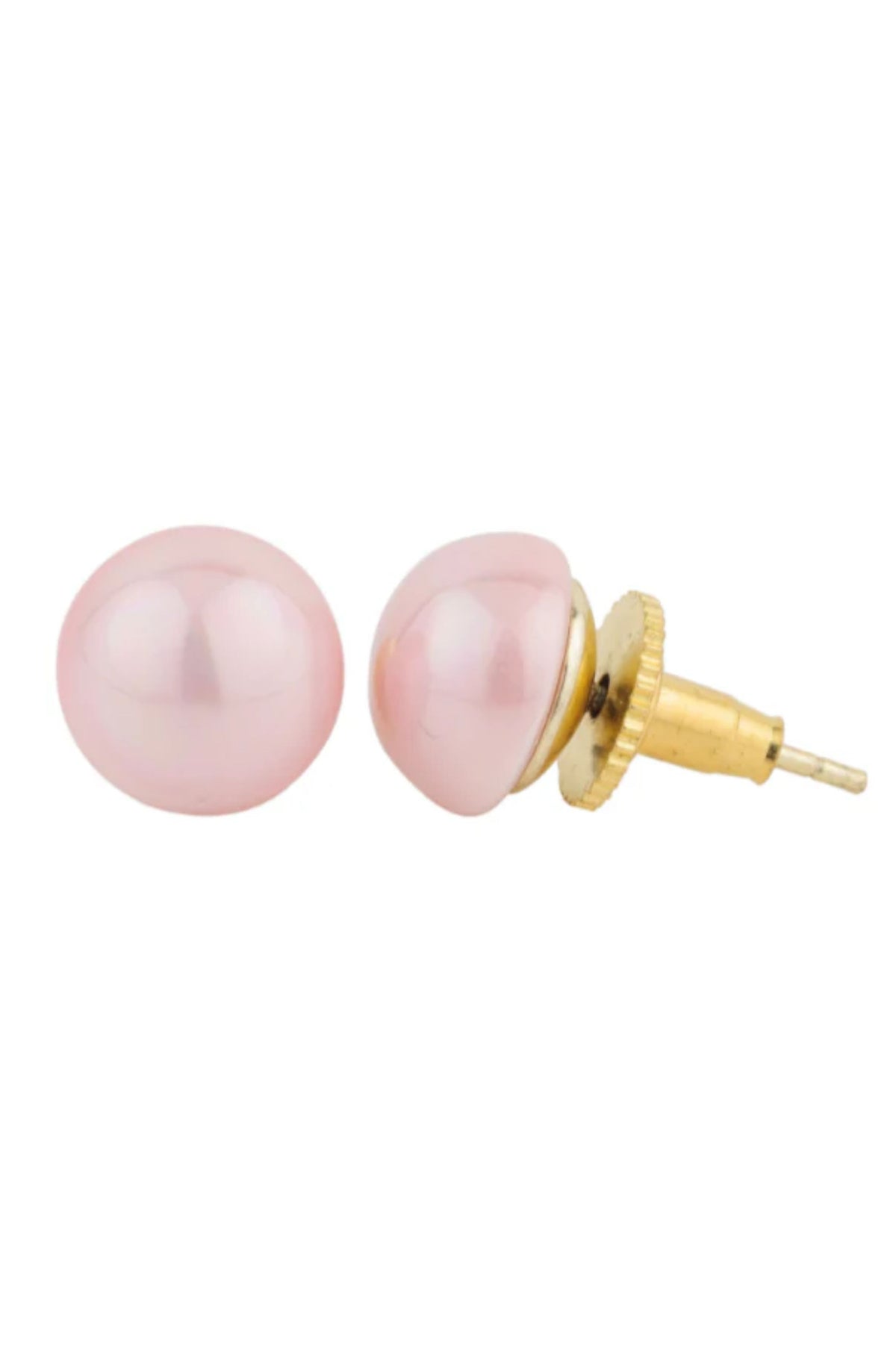 Pink 10mm Studs Earring