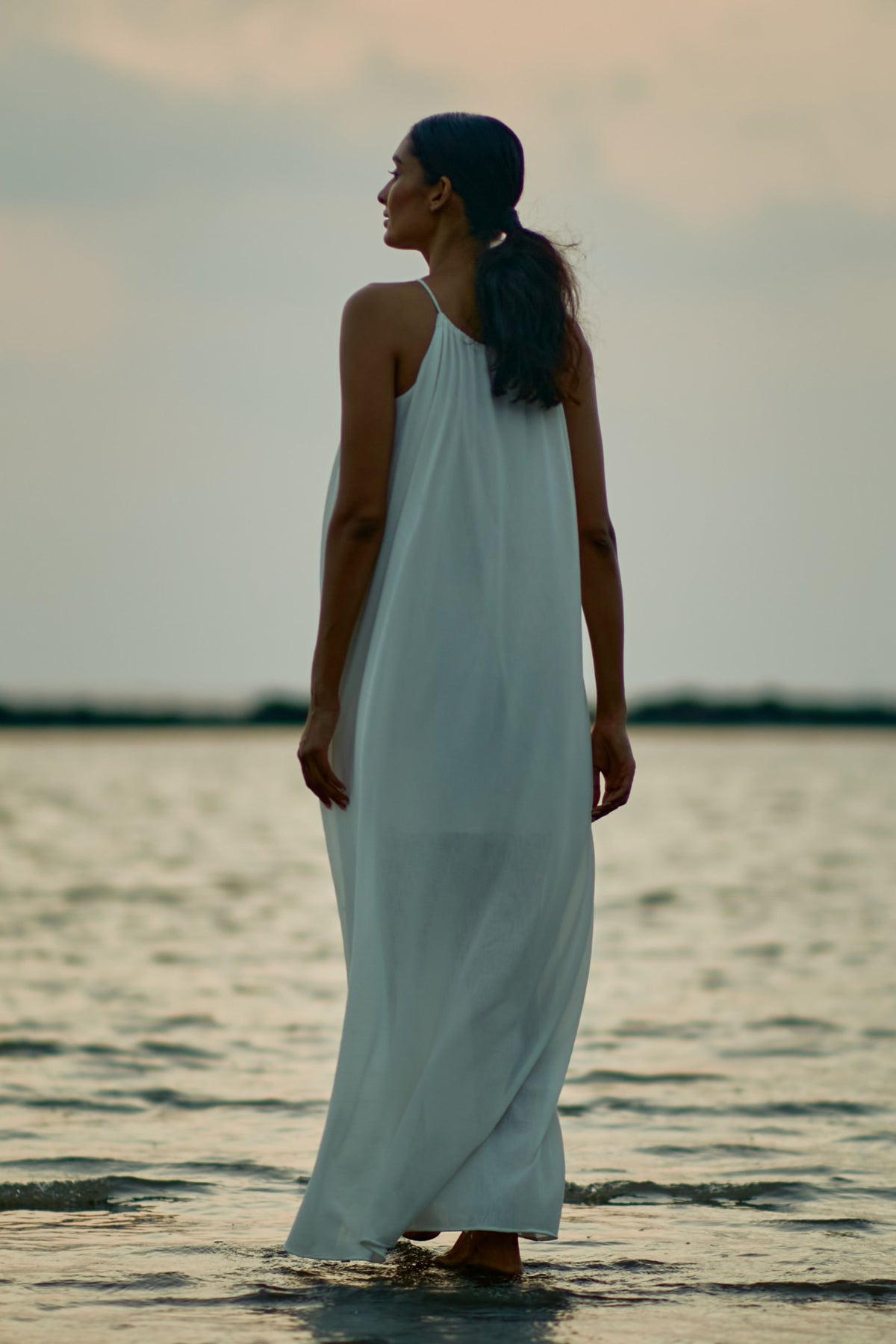 White Sunna Maxi