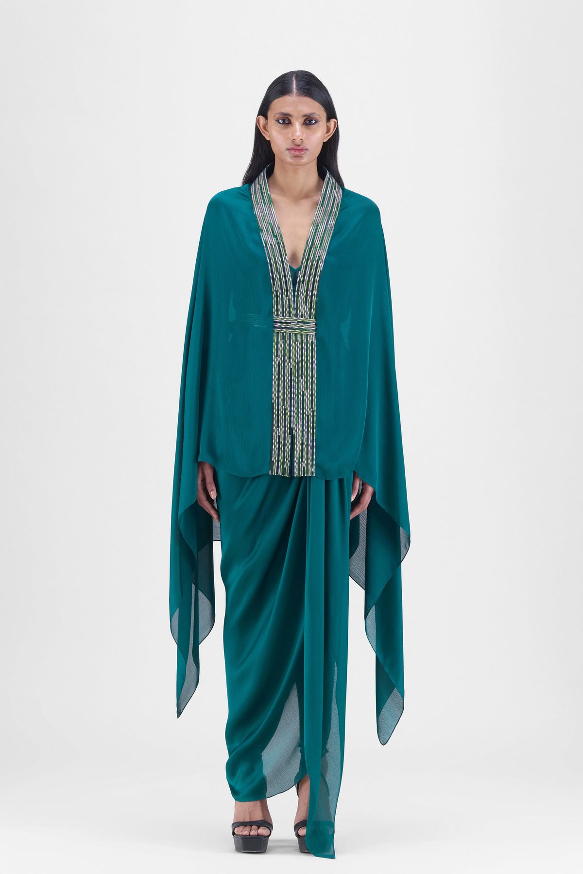 Metallic Emerald Cape