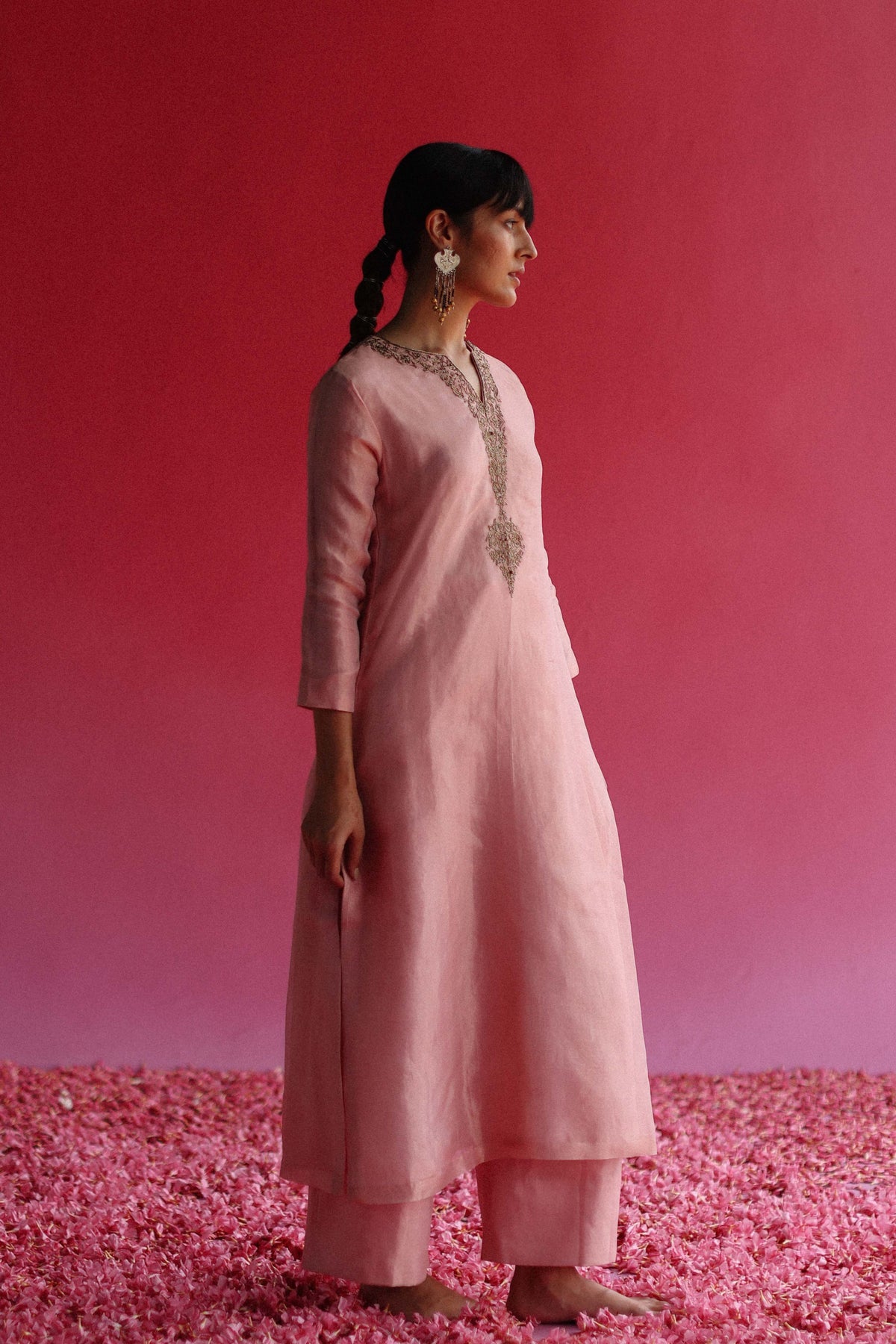 Kaljo Pink Kurta