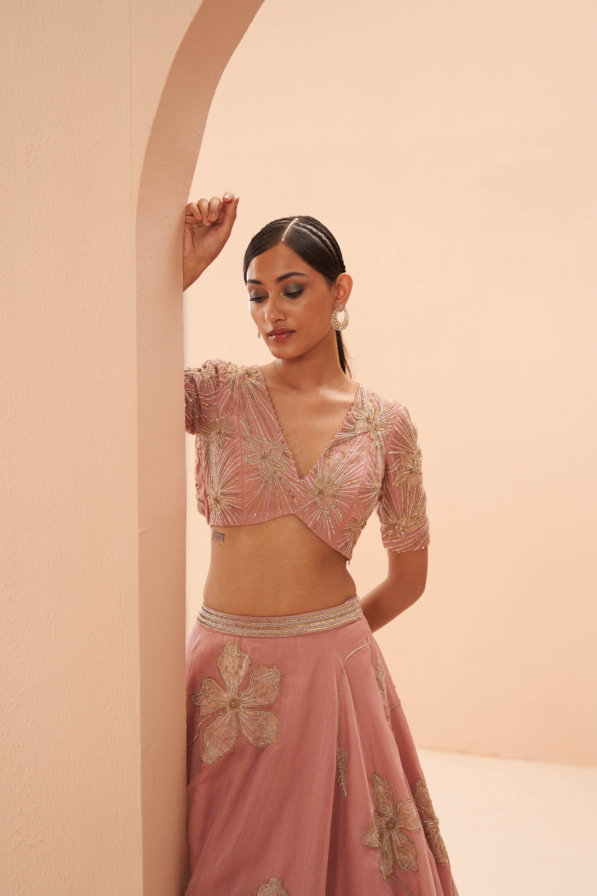 Orchid Pink Lehenga Set