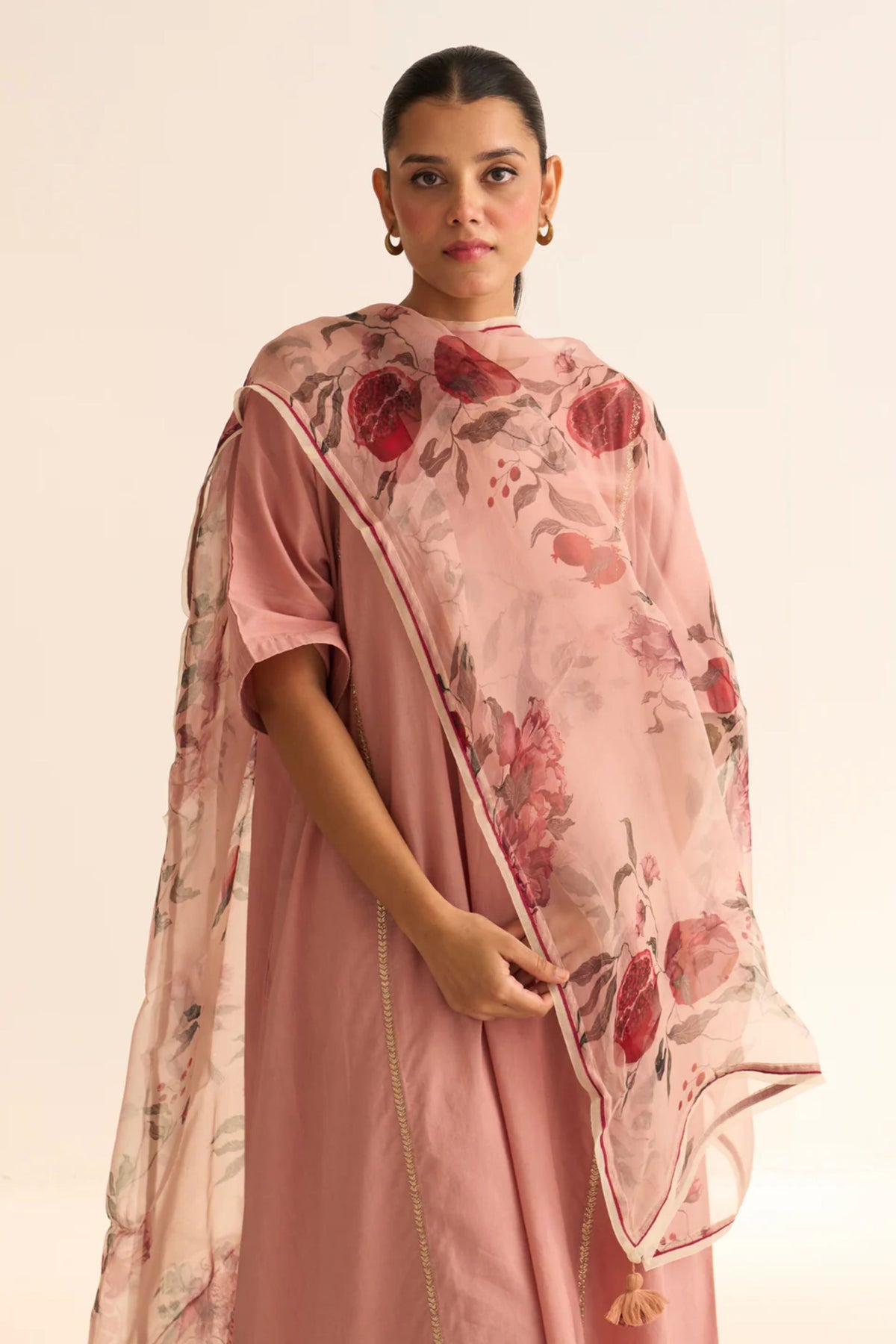 Bloome Old Rose Dupatta