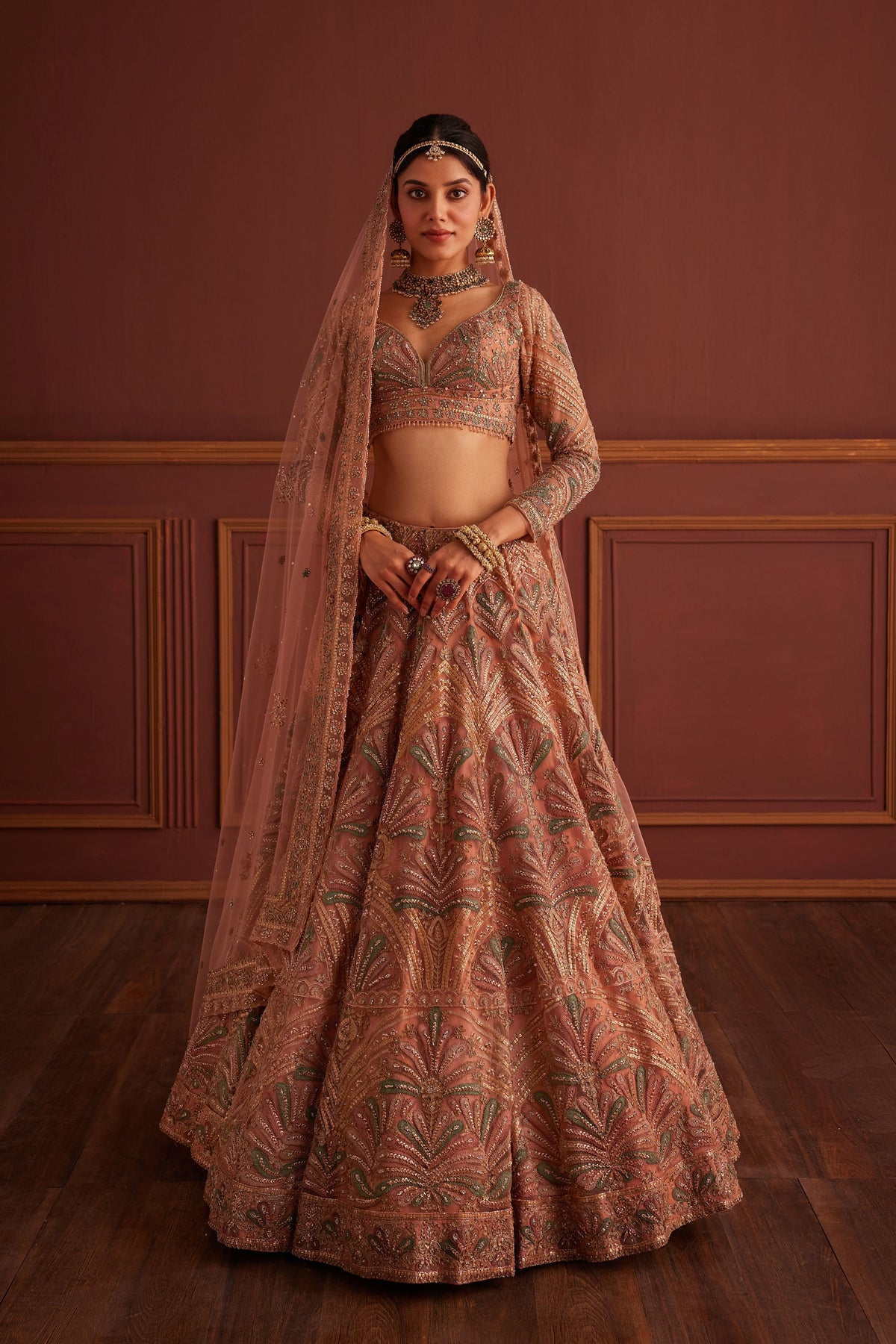 Resham Radiance Bridal Lehenga