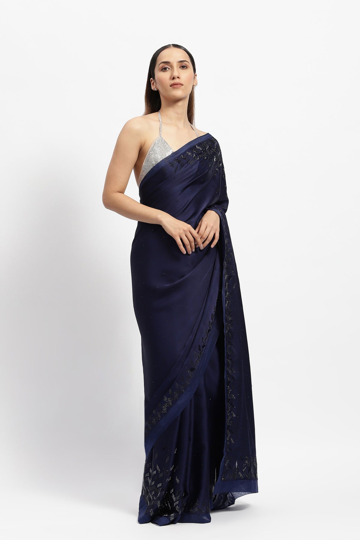 Atlantis Calls Embroidered Saree