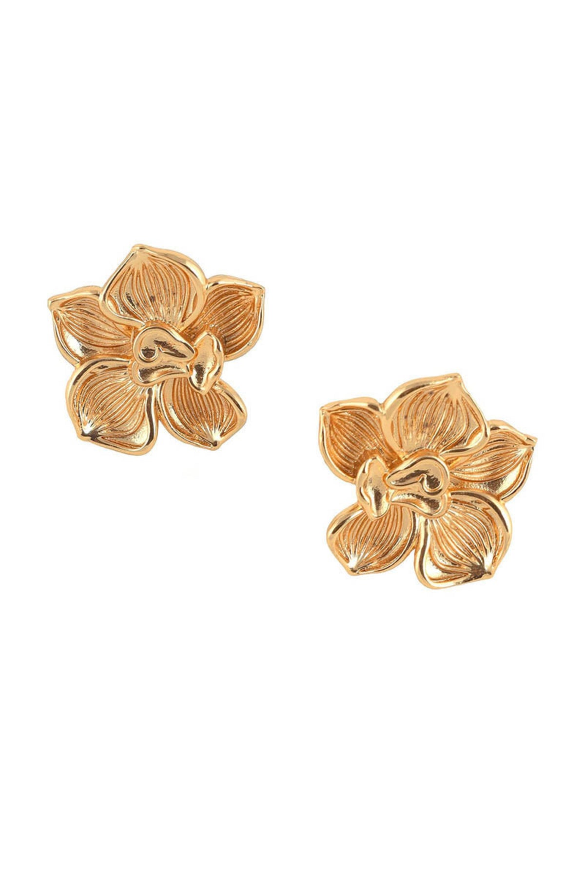 Matte Gold Earrings