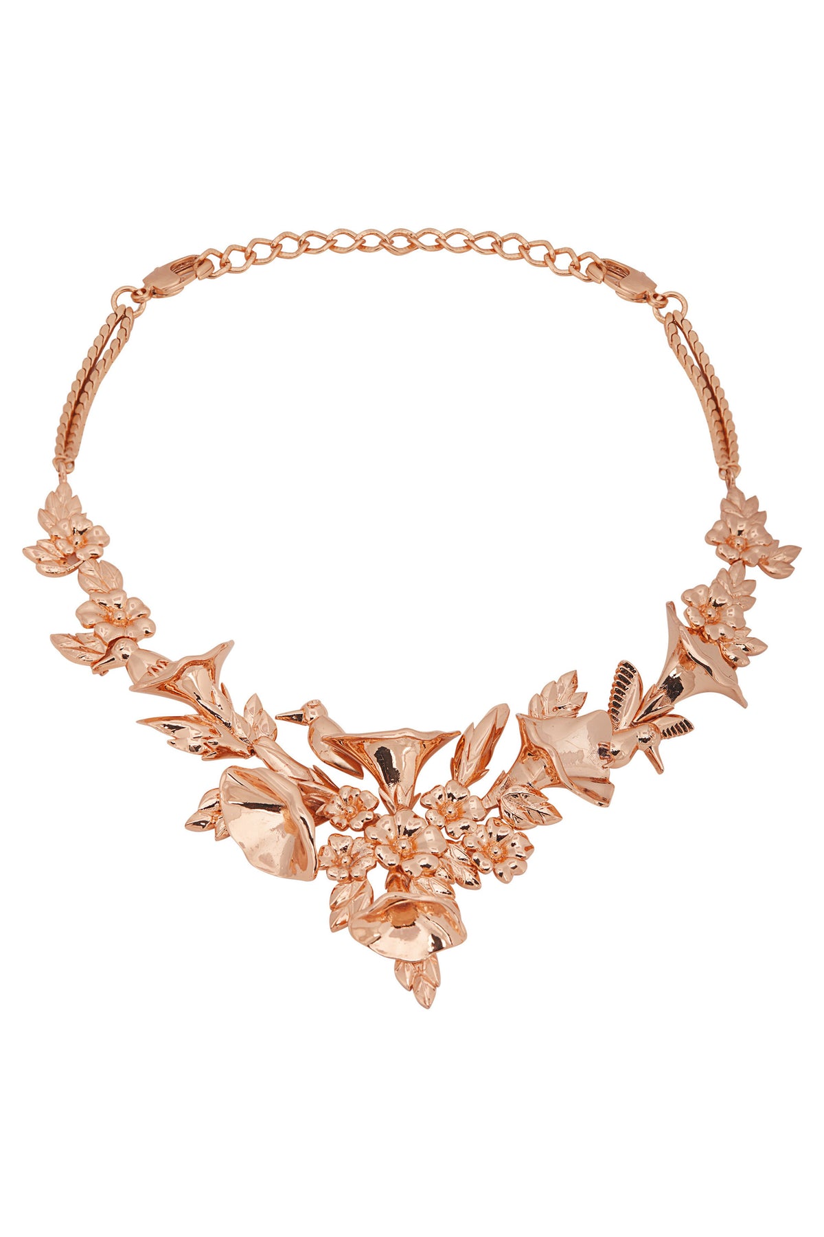 Rose gold sylva necklace