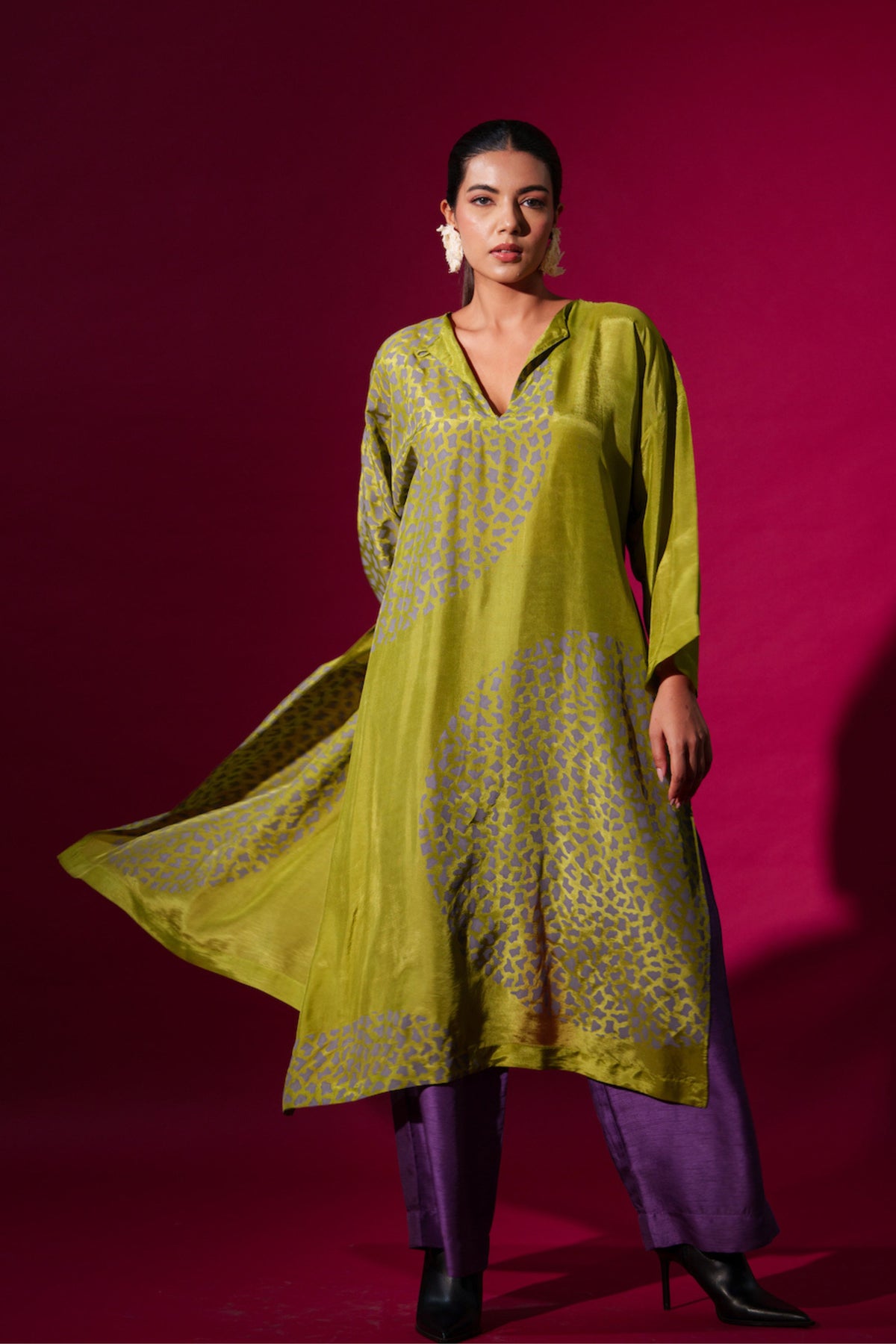 Beau Leaf Green Tunic