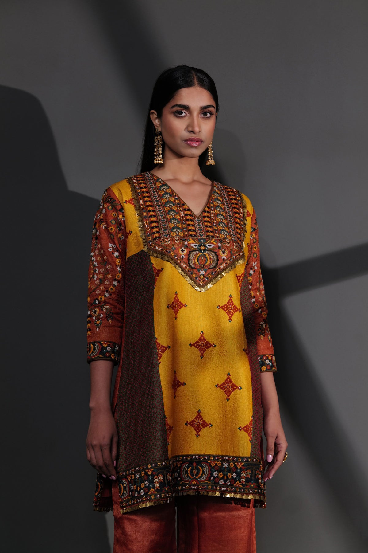 Multicolor Embroidery Kurta