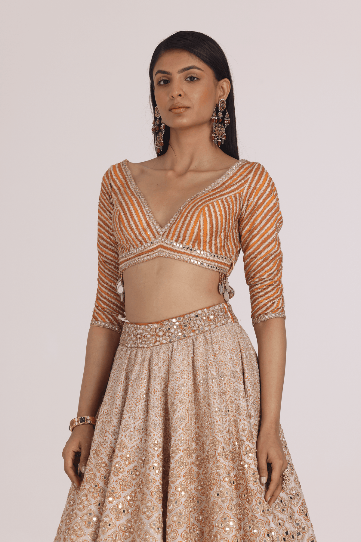 Desert Hues Printed Lehenga Set