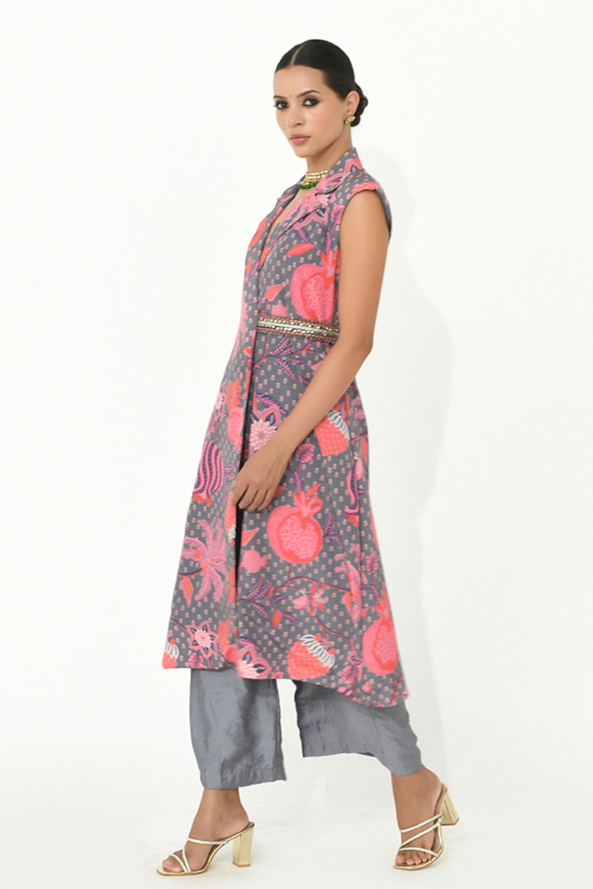 Eclectic Edge Tunic With Pant