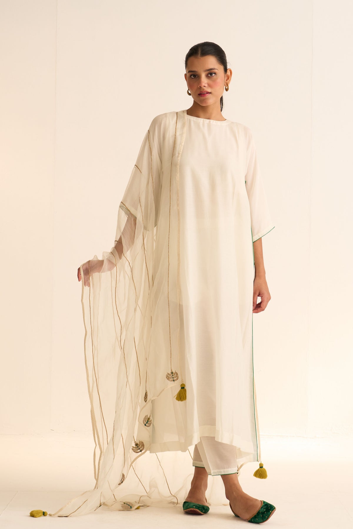 Firoz Ivory Kurta Set