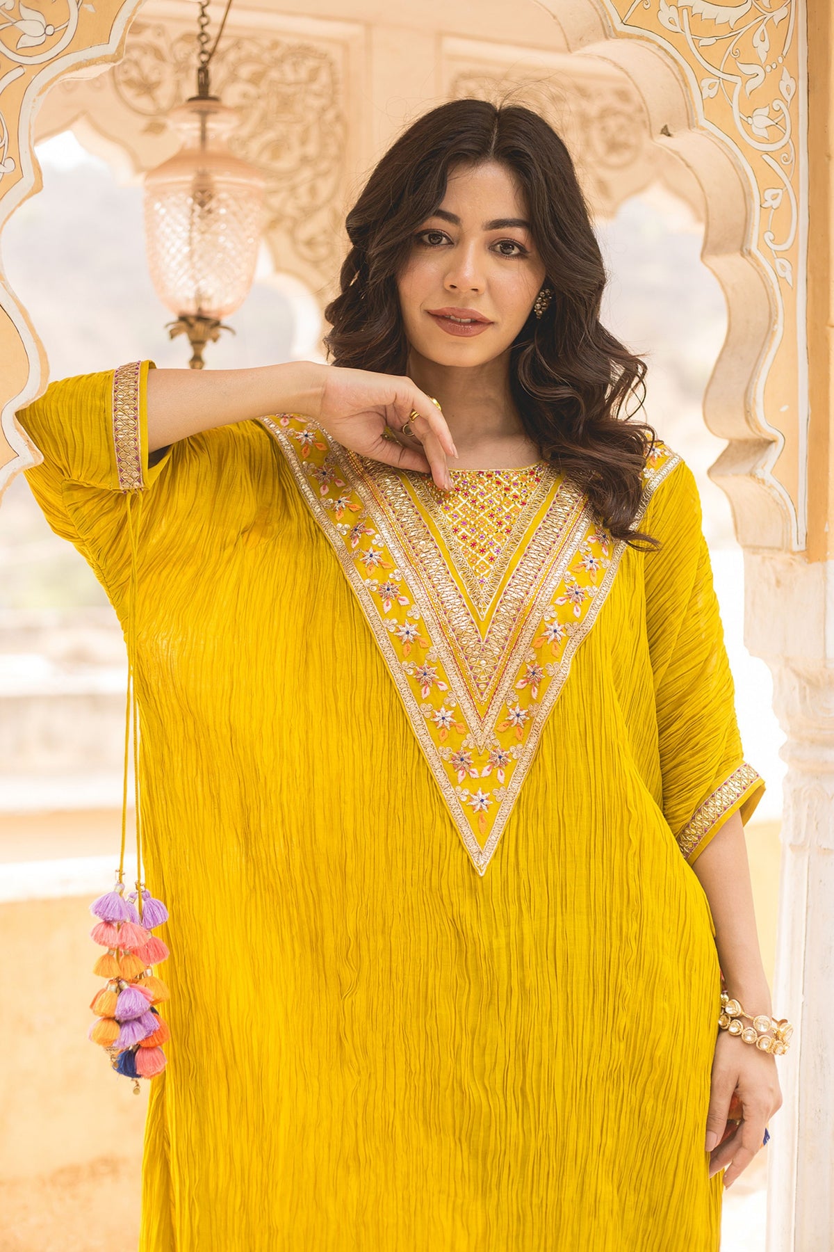 Lime Yellow Kurta Set