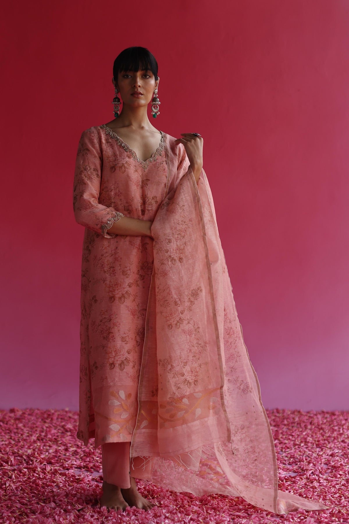 Swaroop Pink Kurta