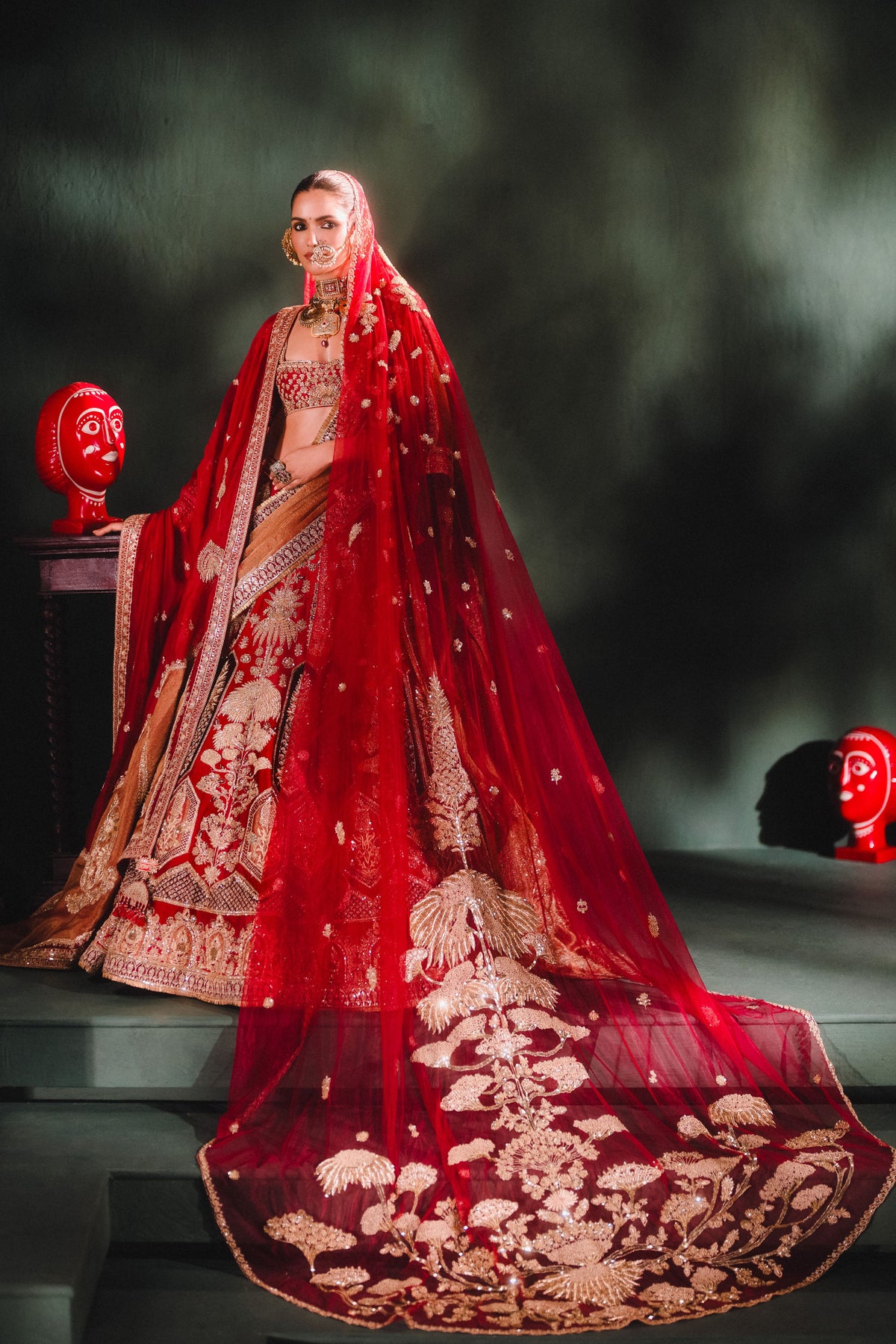 Anarbagh Silk Lehenga Set