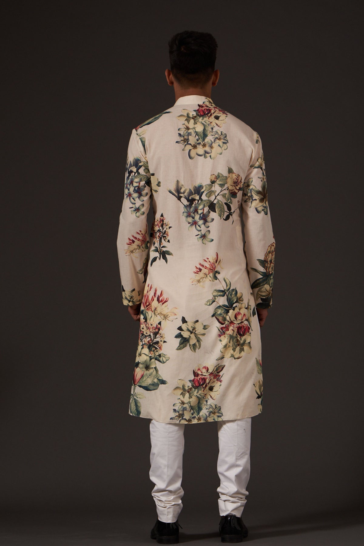 Ivory Printed Kurta Set