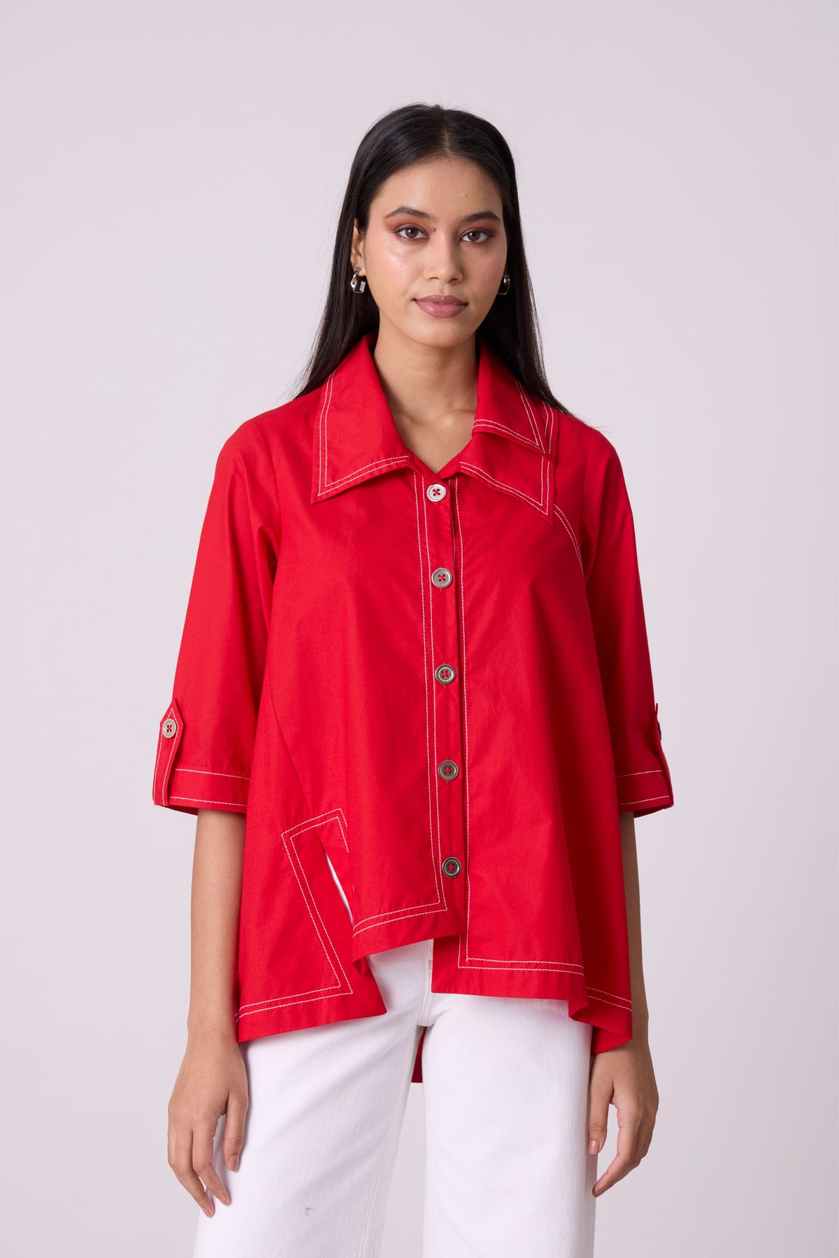 Atlas Paprika Red Shirt