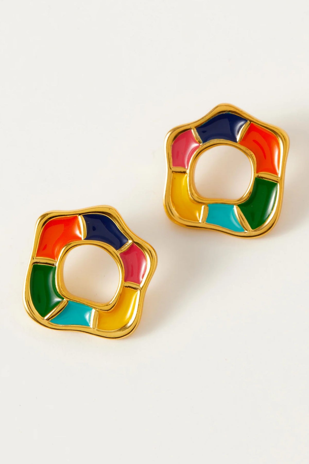 Mykonos-s Multicoloured Earrings