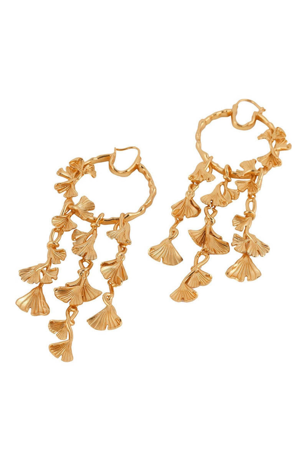 Matte Gold Earrings