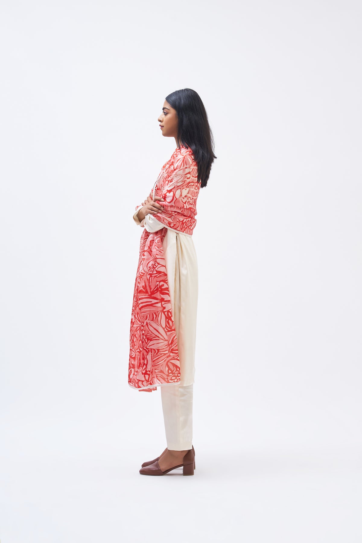 Masai Coral Pink Dupatta