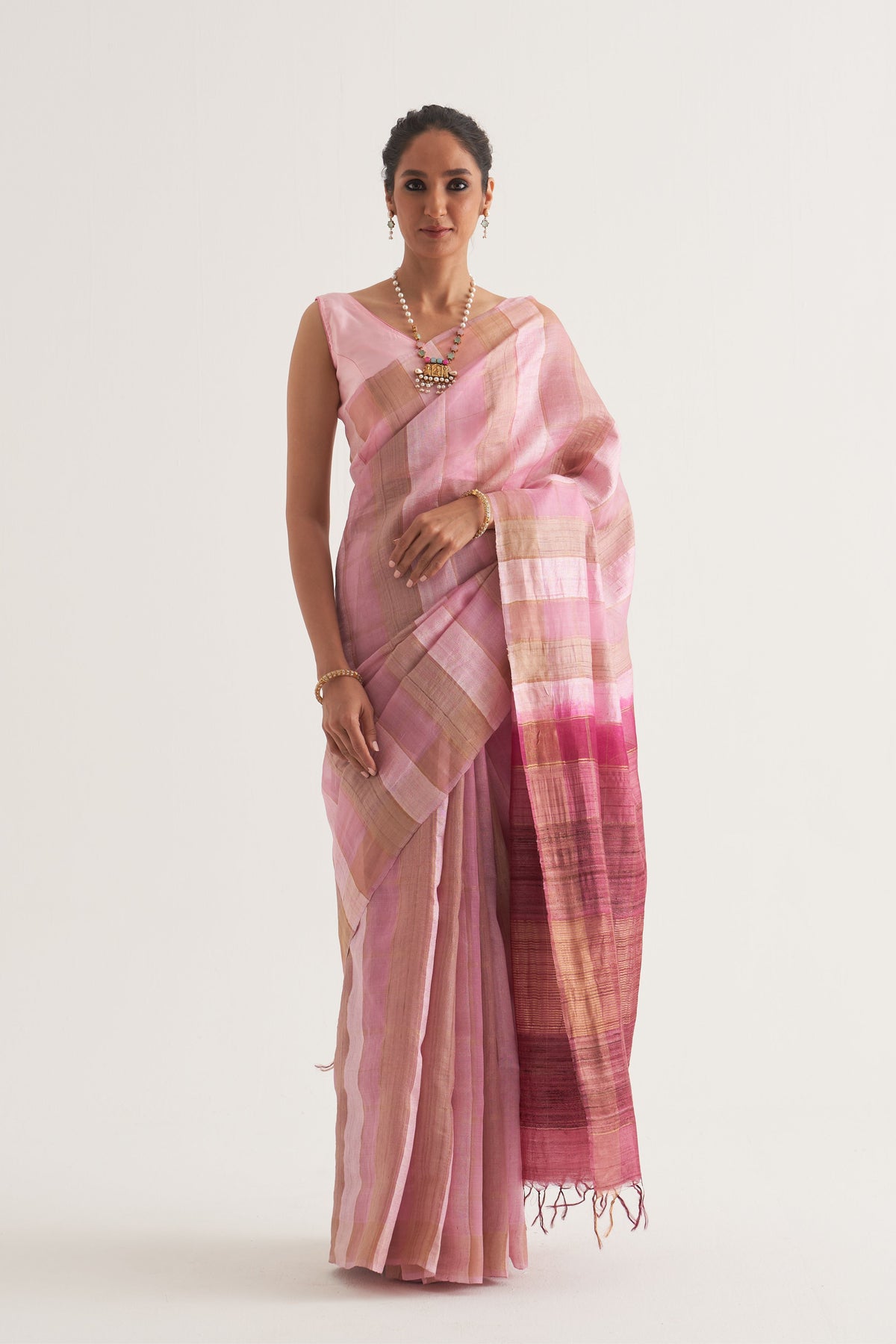 Chhavi Pink Saree