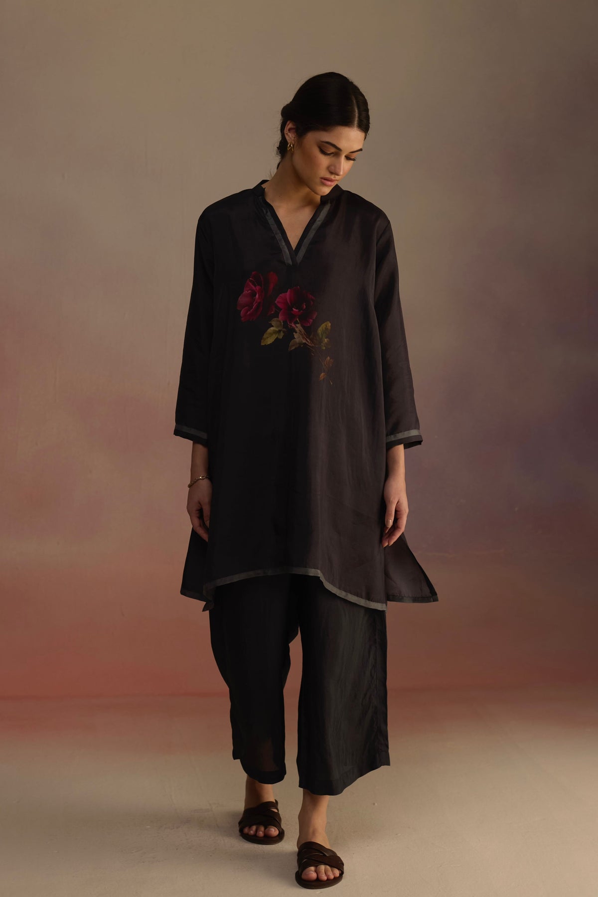 Wallflower Grey Kurta