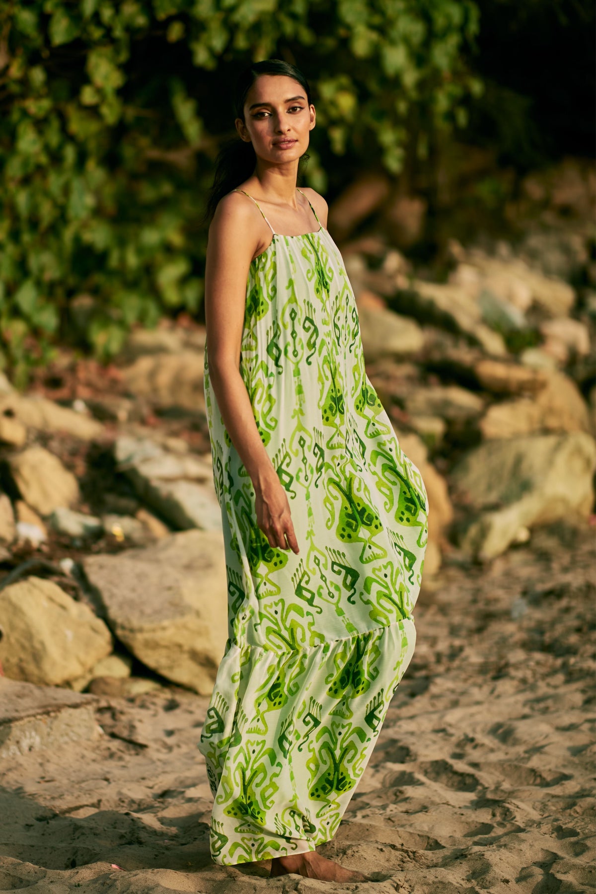 Lime Green Mirri Maxi