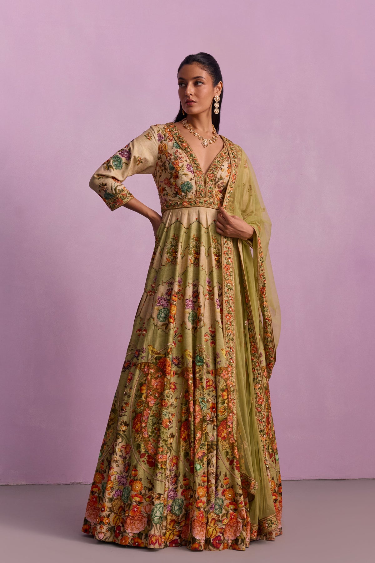 Adhira Anarkali Set