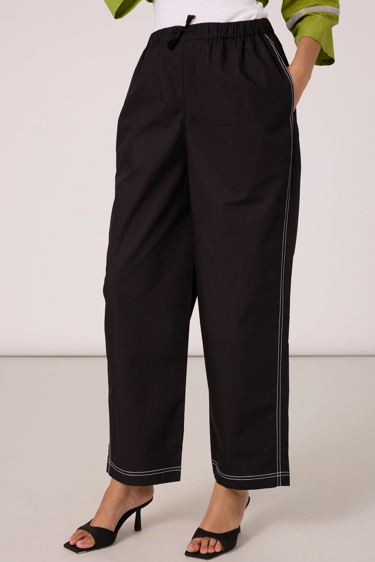 Poppy Black Pant