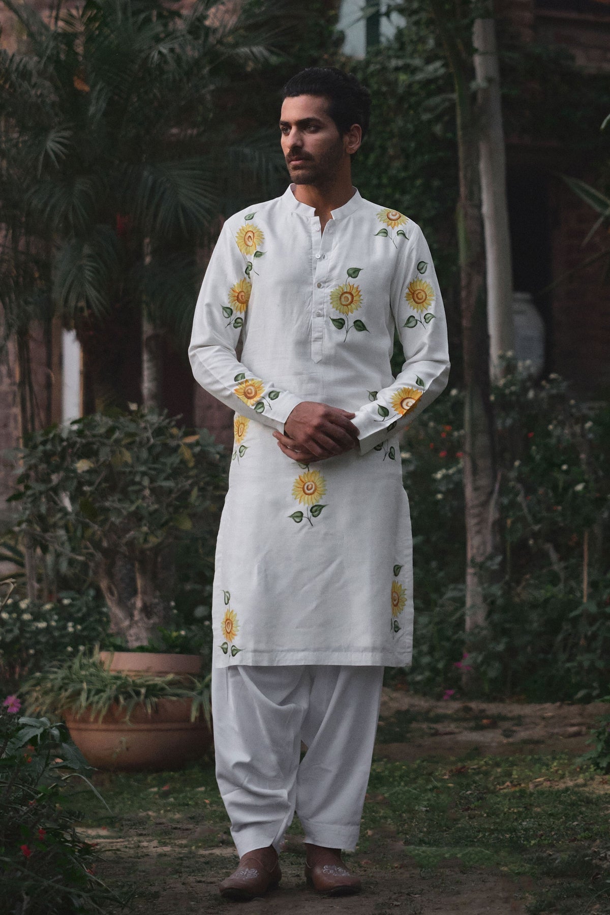 Alwar Hand Painted Kurta Set