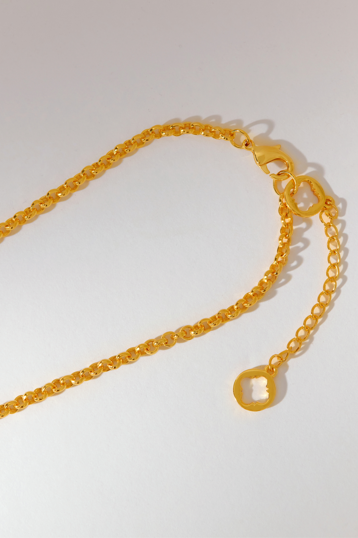 Hexa Crystal Necklace - Orange Dawn