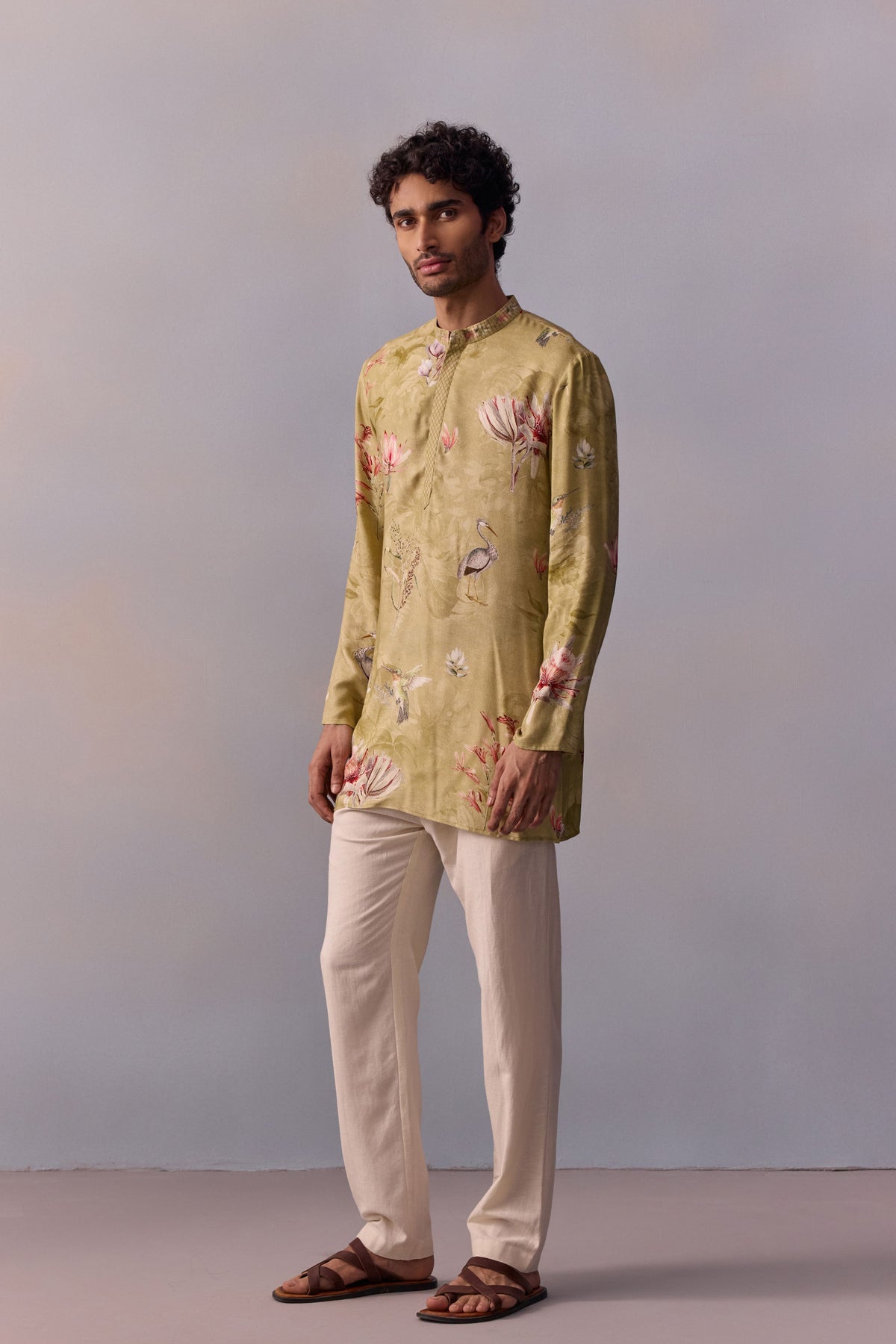 Nasir Kurta With Pant Set