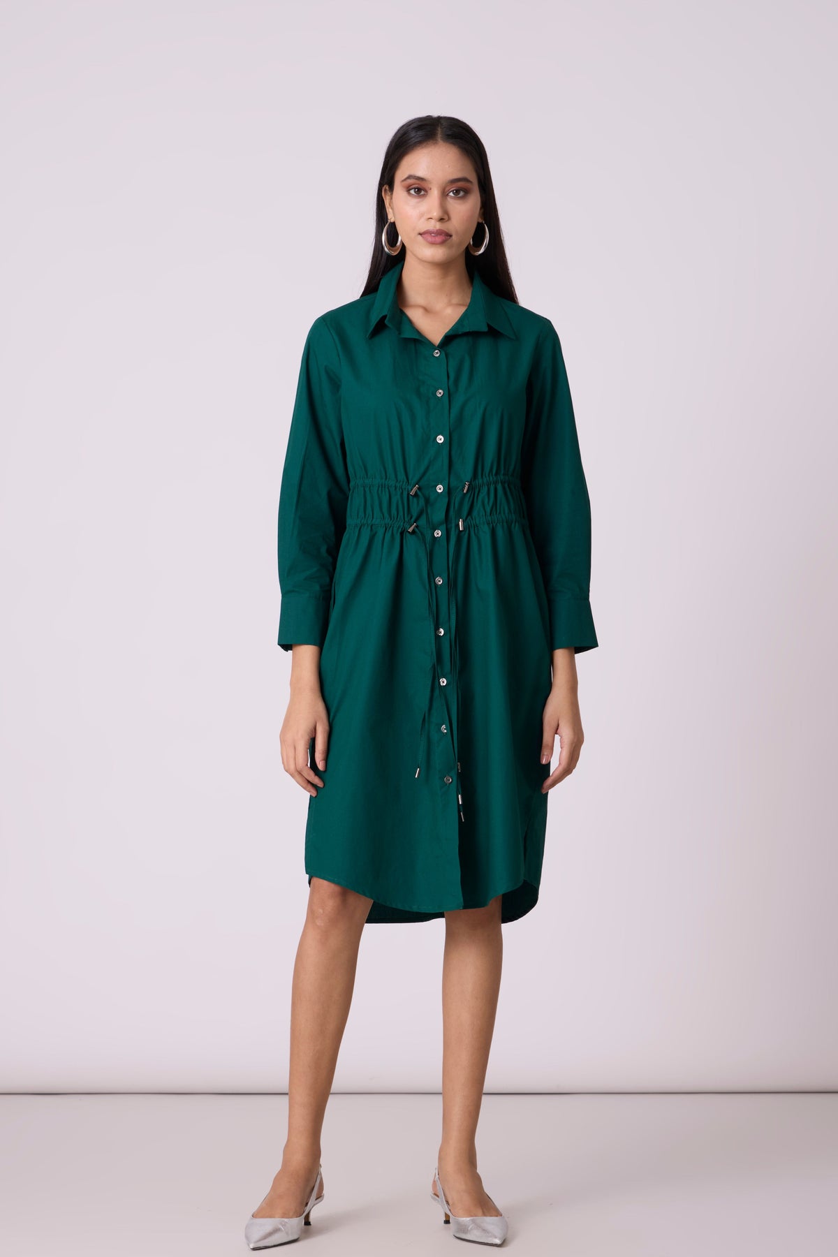 Miles Forest Green Dress