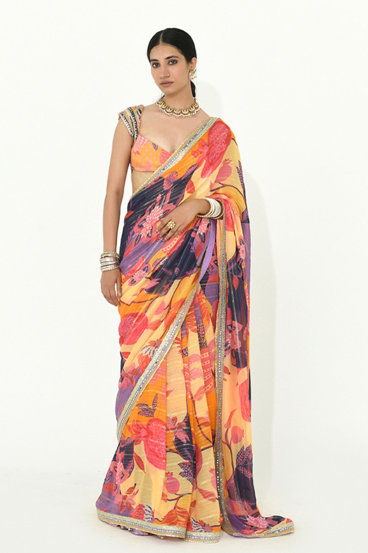 Butter Cup Saree