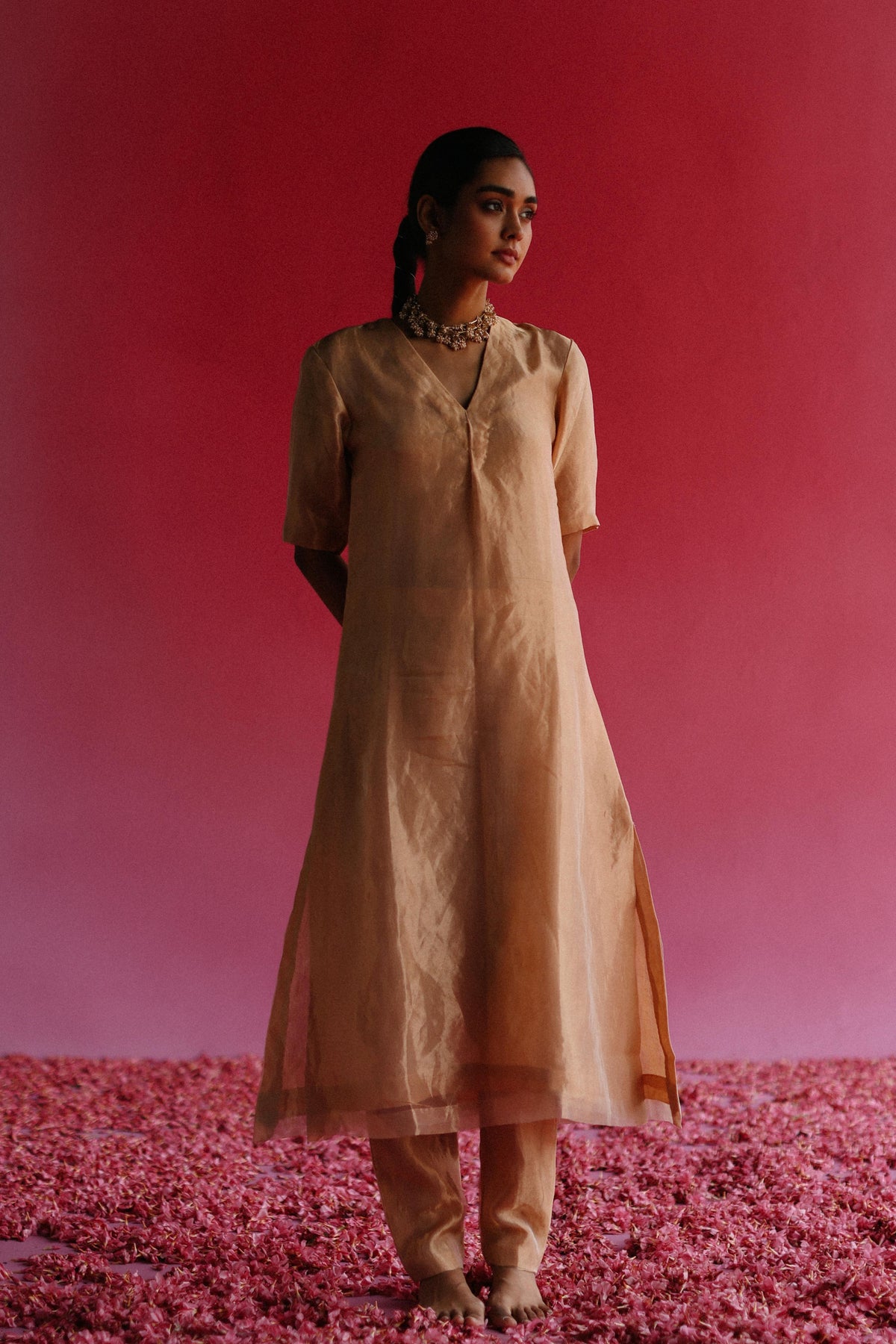 Sudha Gold Kurta