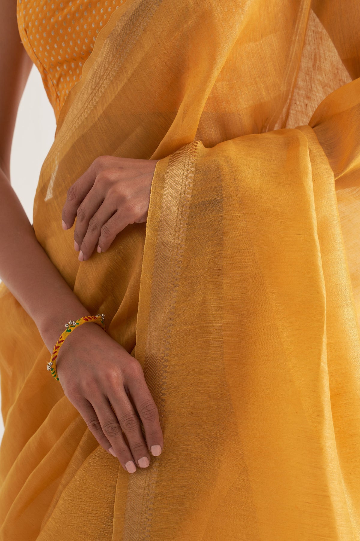 Paro Yellow Saree