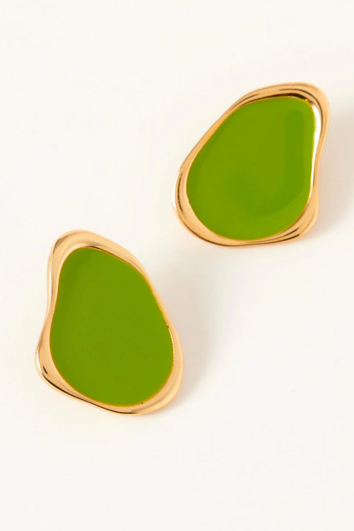 Miami Green Earrings