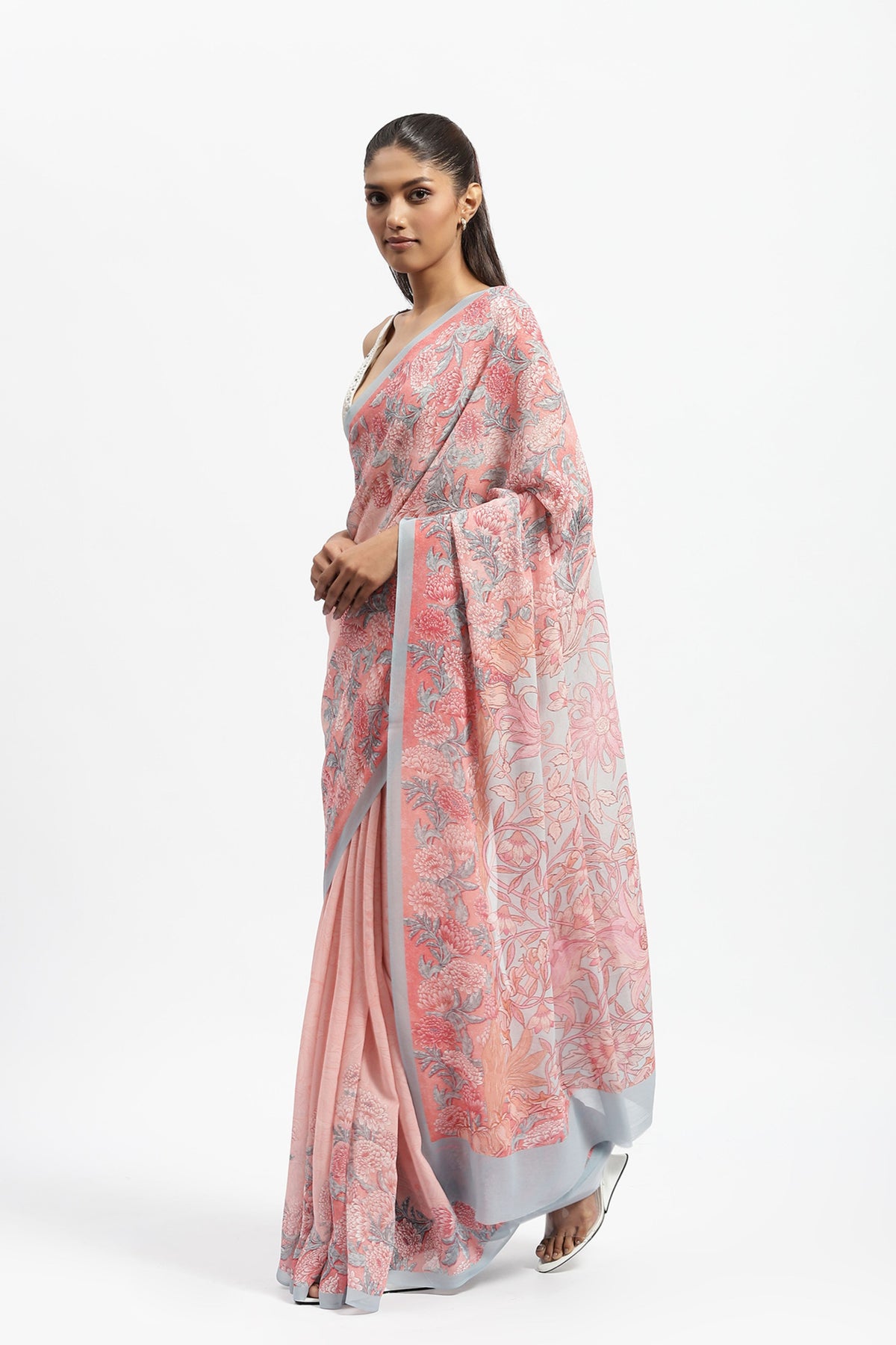 Sandman&#39;s Song Printed Saree