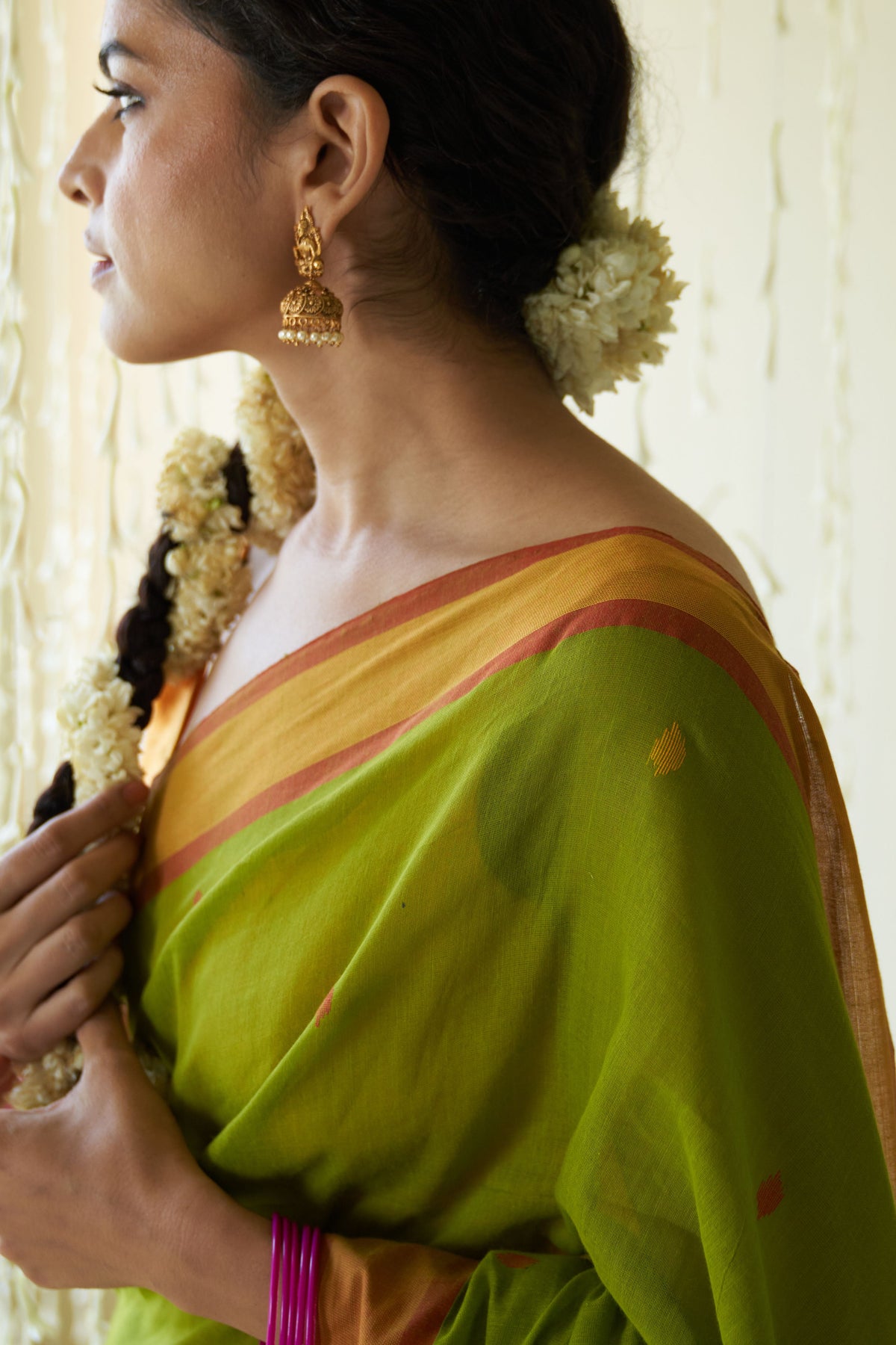 Amodini Green Saree