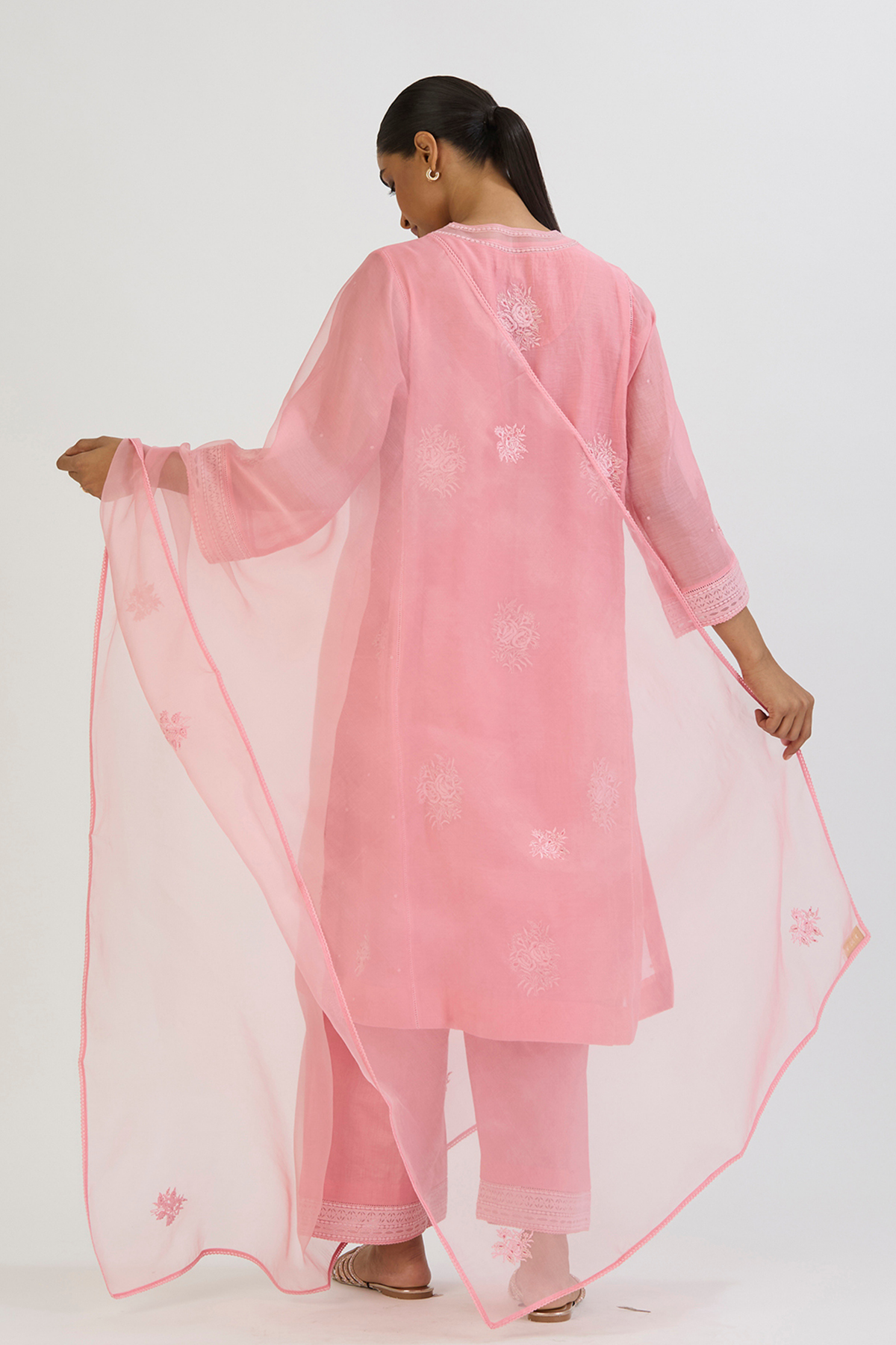 Bright Pink Aadhya Dupatta