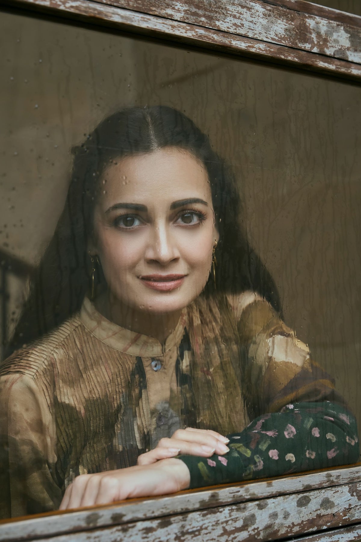 Dia Mirza in Cord