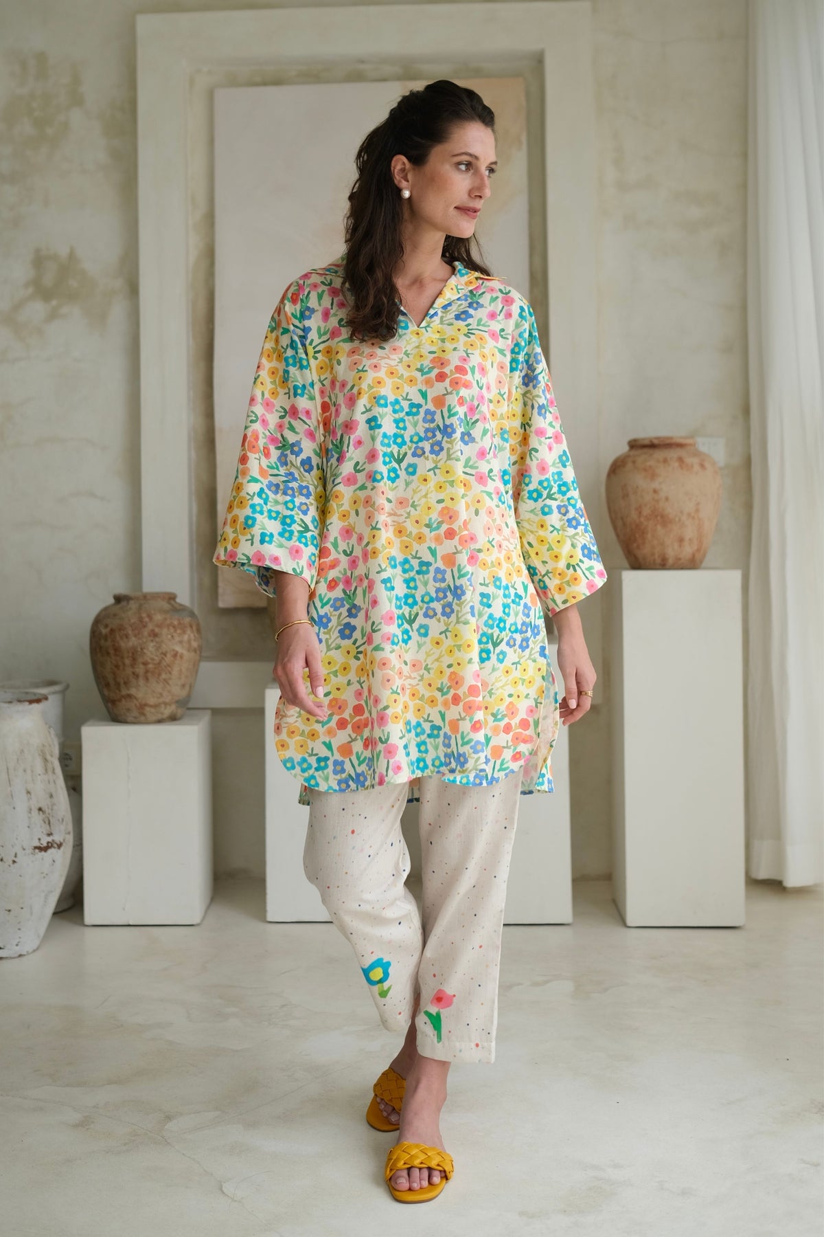 Camelia Multi Colour Kaftan