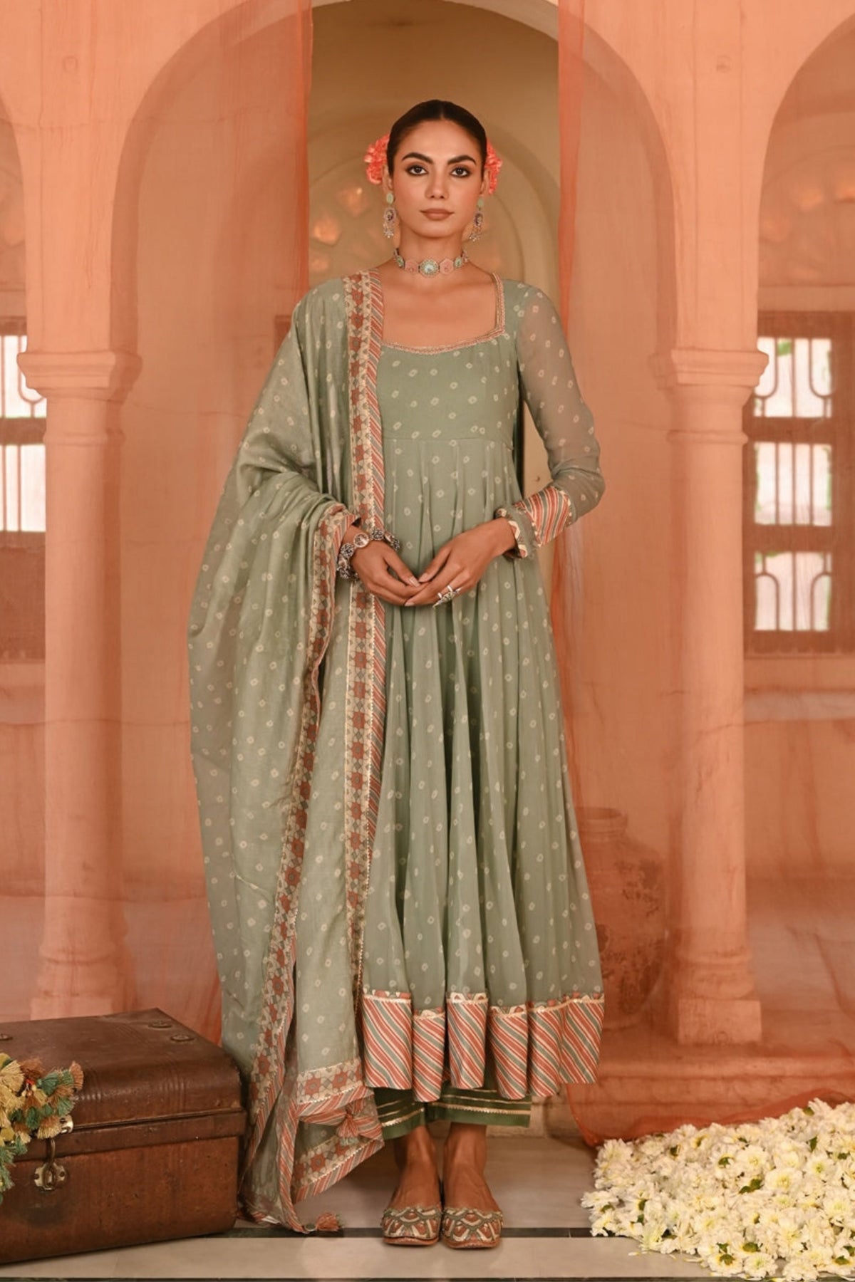 Moti Mahal Anarkali Set