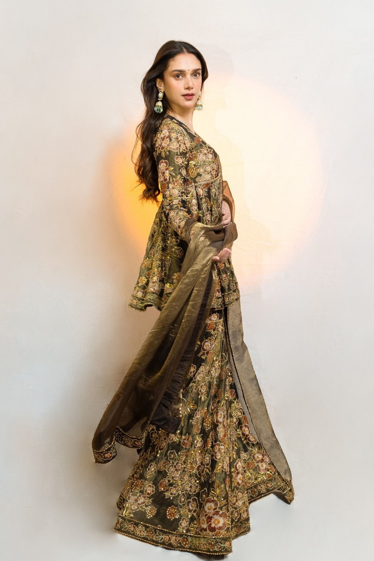 Aditi Rao Hydari in Prints by Radhika