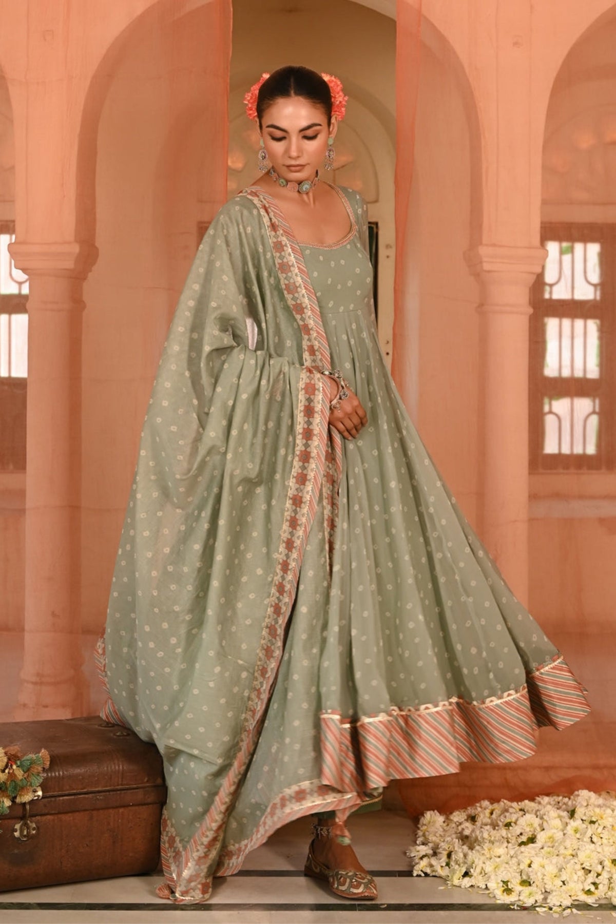 Moti Mahal Anarkali Set